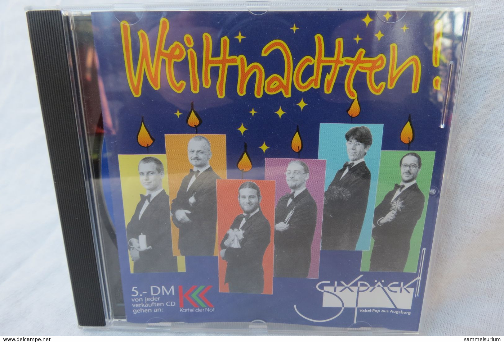 CD "Sixpäck" Weihnachten, Vokal-Pop Aus Augsburg - Canzoni Di Natale