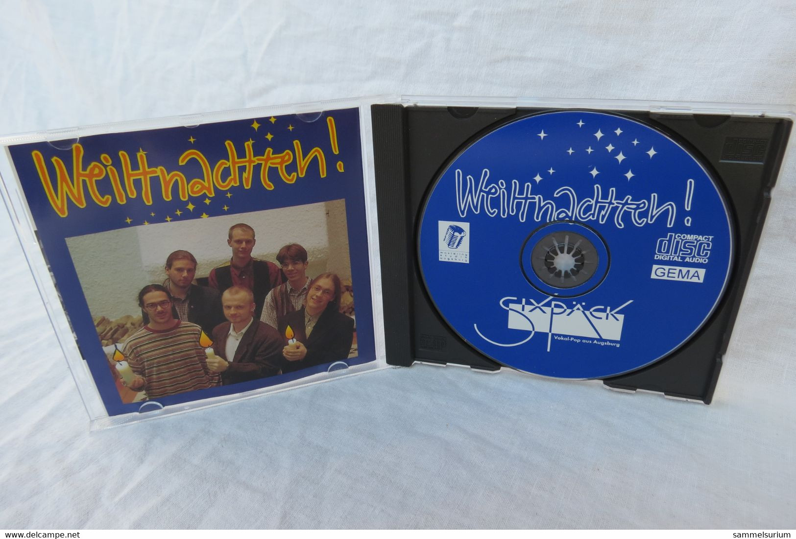 CD "Sixpäck" Weihnachten, Vokal-Pop Aus Augsburg - Christmas Carols