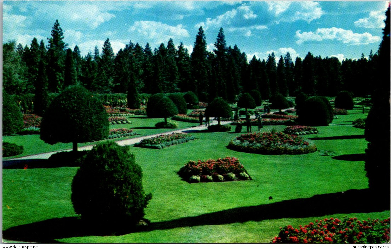 Washington Spokane Manito Park Duncan Gardens - Spokane