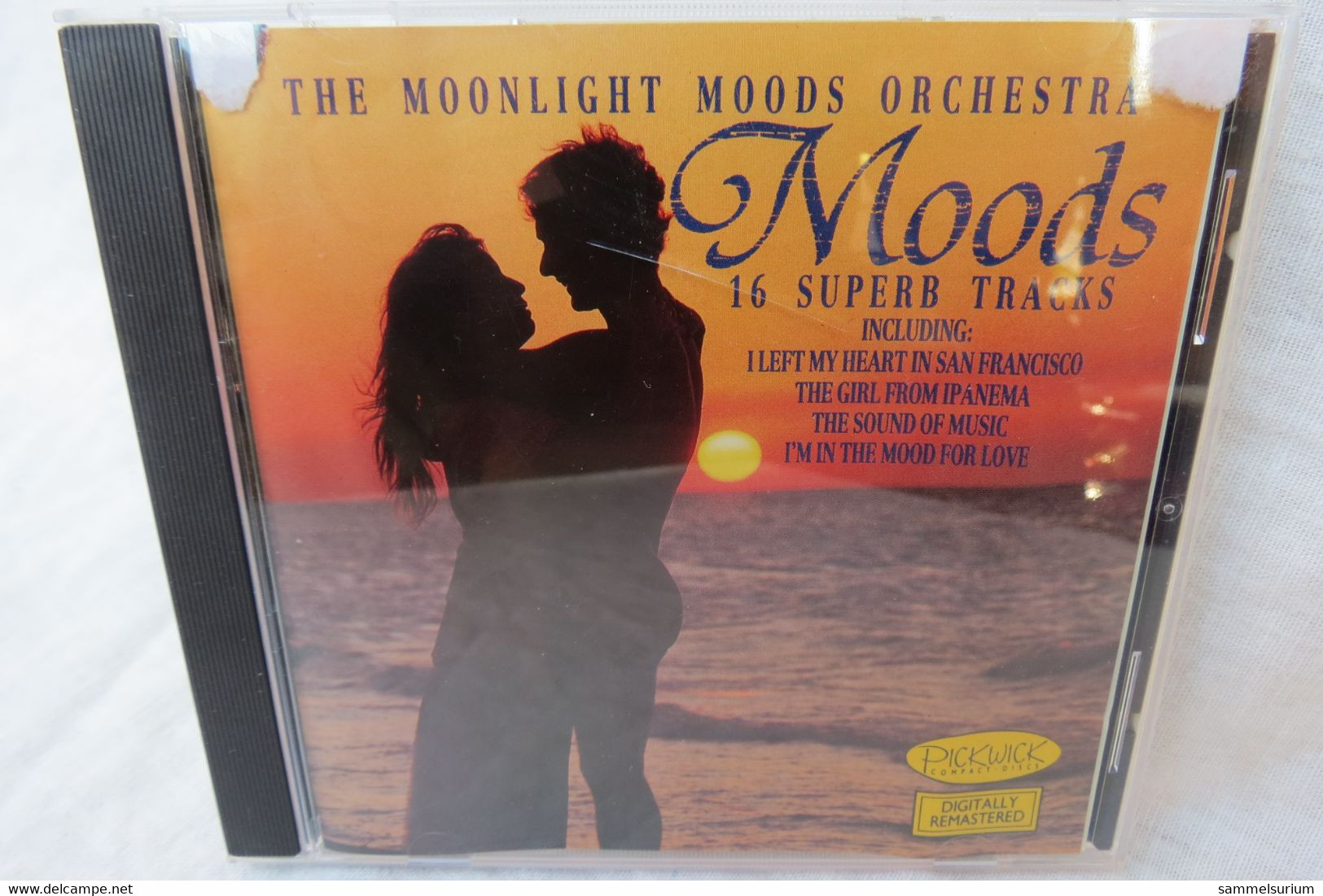 CD "The Moonlight Moods Orchestra" Moods 16 Superb Tracks - Instrumental