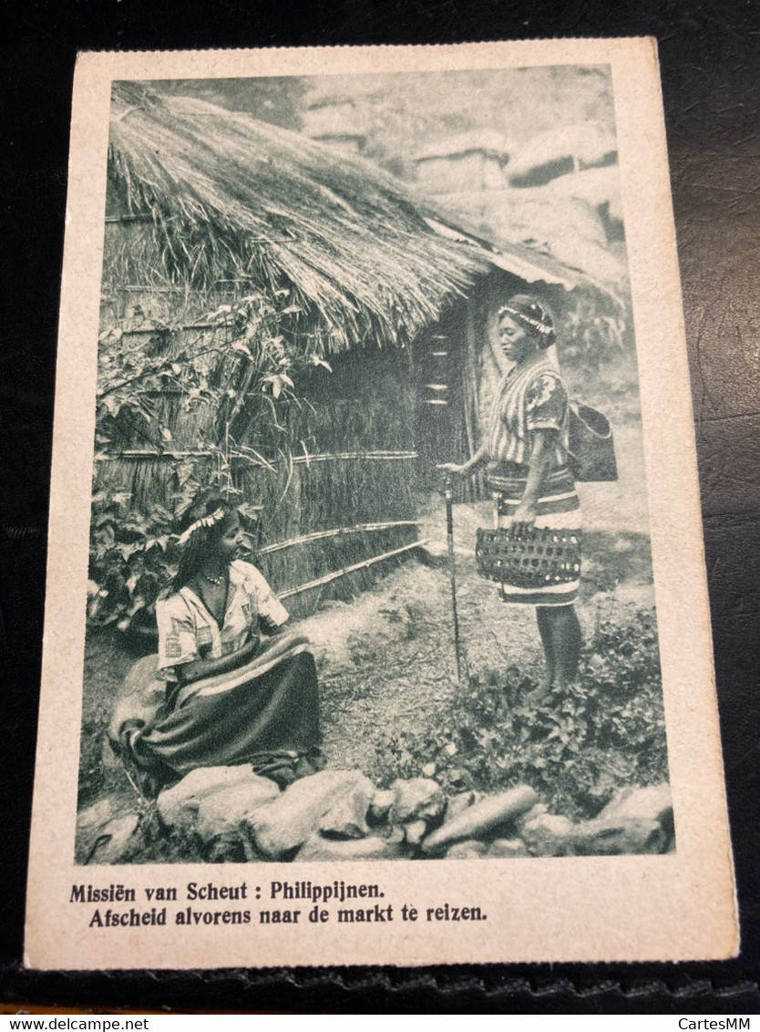 Philippines Philippijnen Afscheid Alvorens Naar De Markt Te Reizen Vers Le Marché To The Market - Filippine