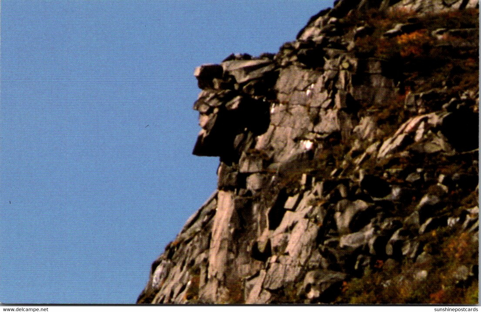 New Hampshire Franconia Notch Old Man Of The Mountains - White Mountains