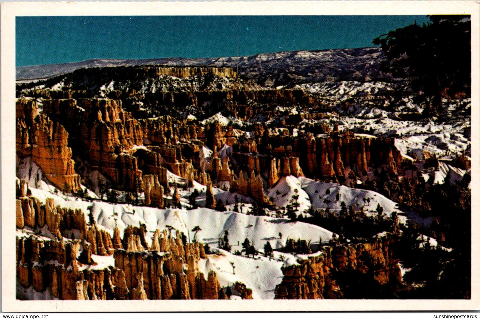 Utah Bryce Canyon National Park Winter Scene - Bryce Canyon