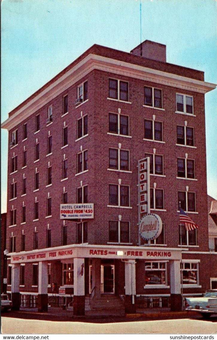 Minnesota Rochester Hotel Campbell 1966 - Rochester