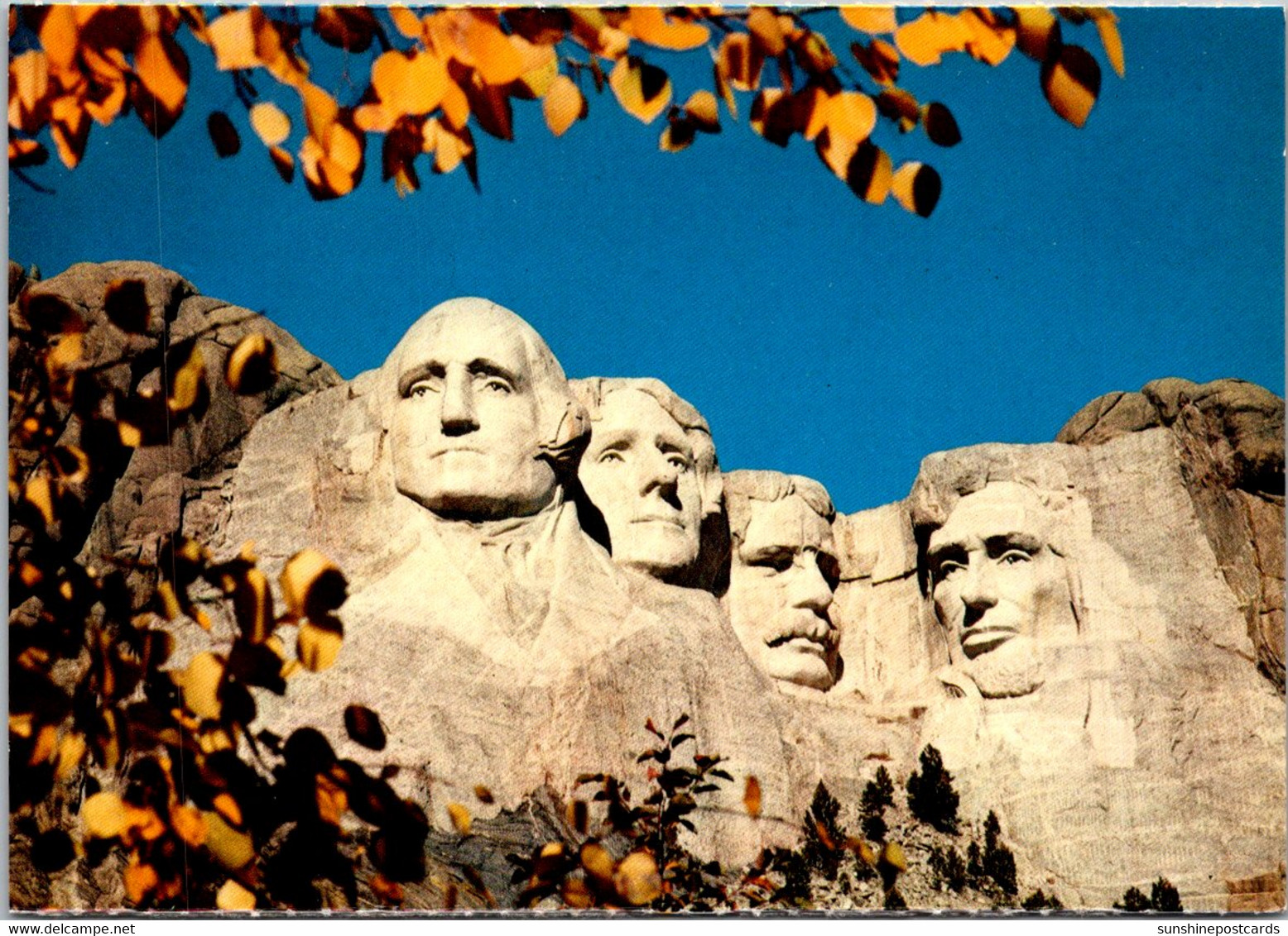 South Dakota Mount Rushmore National Monument Fall Scene - Mount Rushmore