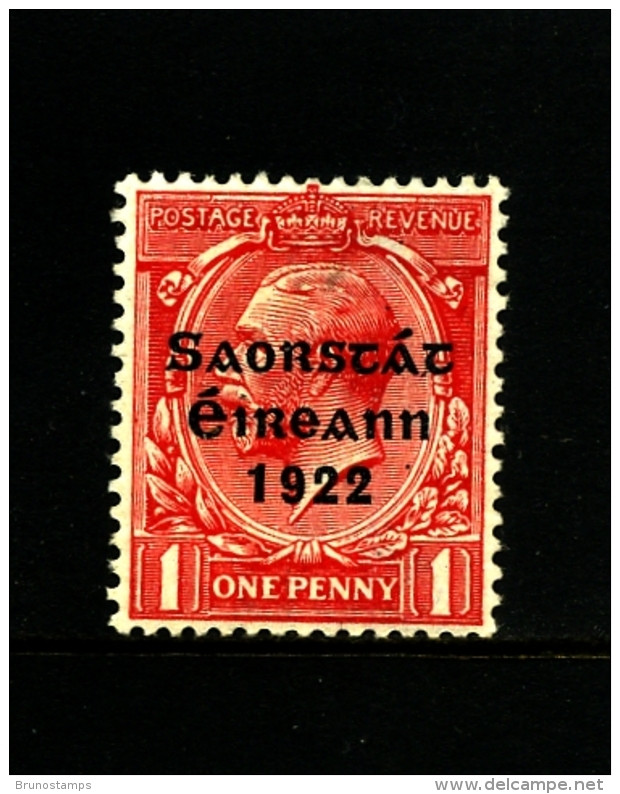 IRELAND/EIRE - 1922  1 D. FREE STATE  MINT  SG 53 - Neufs