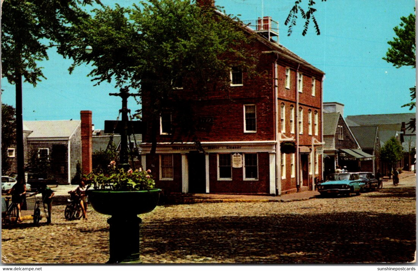 Massachusetts Nantucket Island Pacific Club Building 1972 - Nantucket