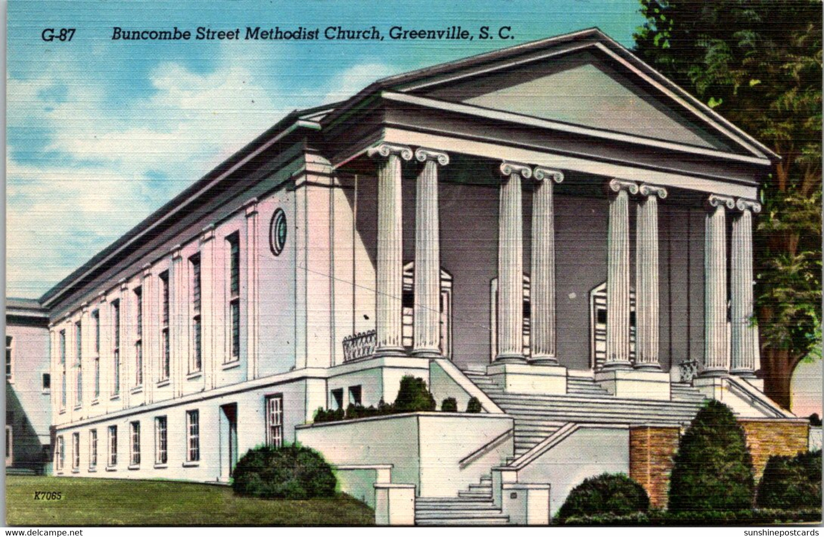 South Carolina Greenville Buncombe Street Methodist Church - Greenville