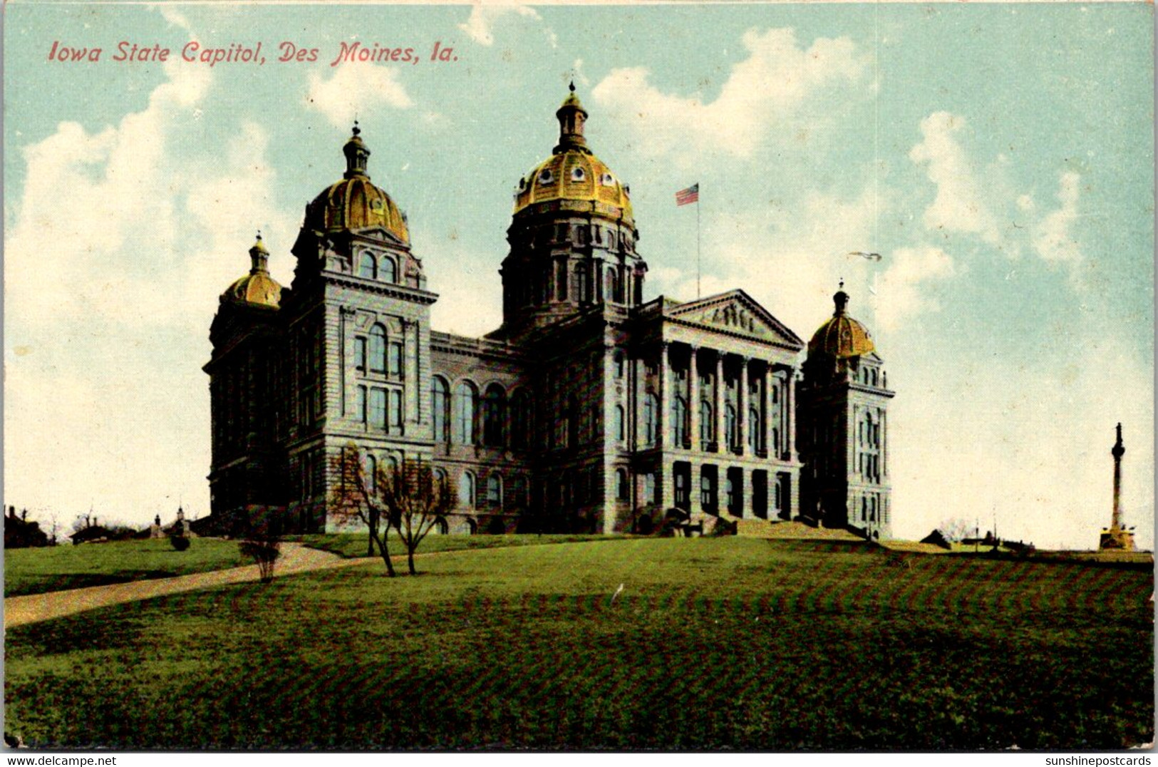 Iowa Des Moines State Capitol Building - Des Moines