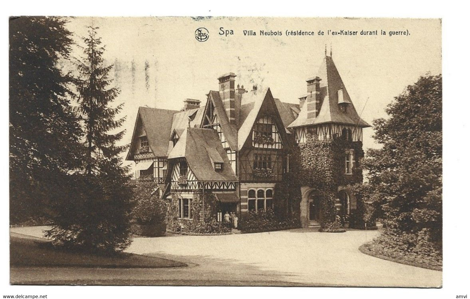 22-4 - 733 Flamme Spa Villa Neubois 1930 Yvert 299 - Werbestempel