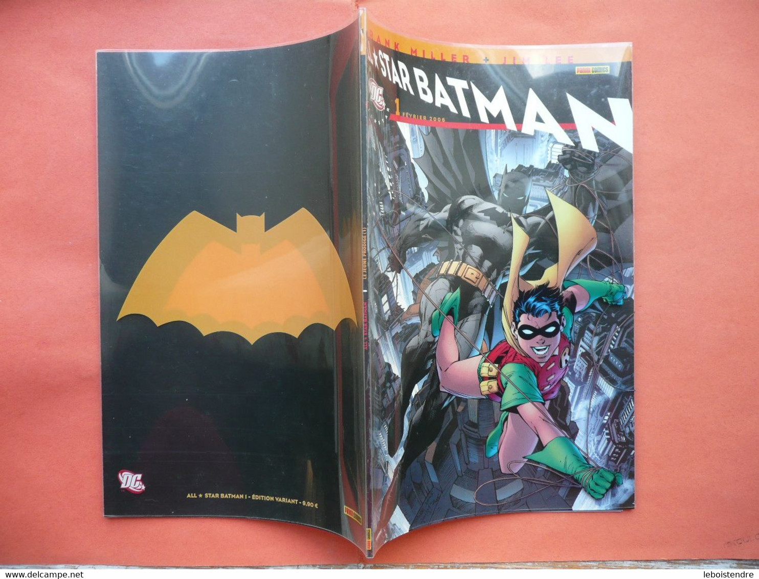ALL STAR BATMAN N 1 FEVRIER 2006 LE JEUNE PRODIGE DC COMICS  PANINI COMICS COUVERTURE RHODOIDE TRES BON ETAT - Batman