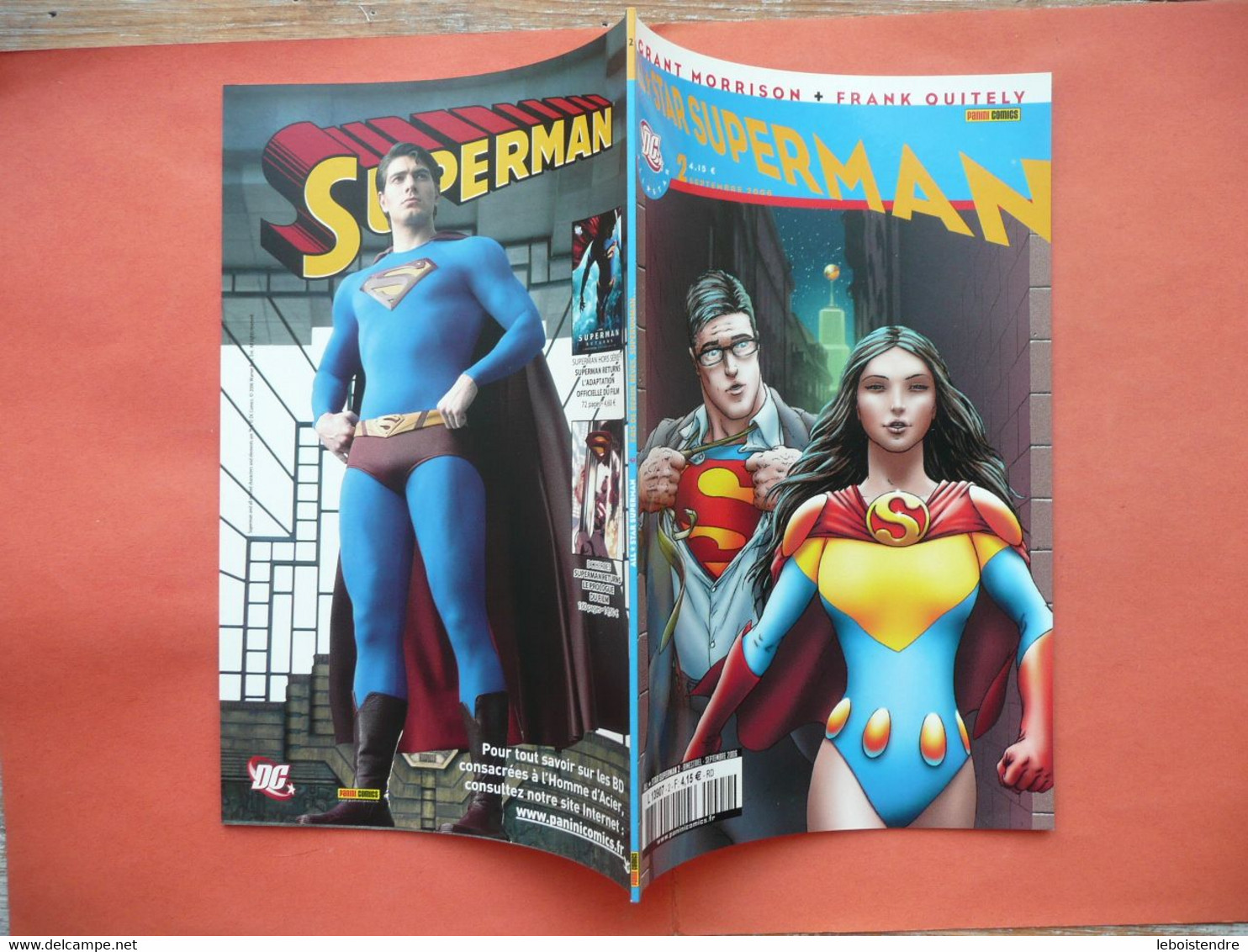 ALL STAR SUPERMAN N 2 SEPTEMBRE  2006  DC COMICS  PANINI COMICS  TRES BON ETAT - Superman