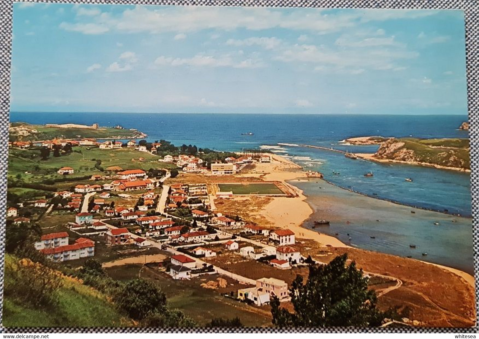 Ak Spanien - Suances - La Ribera - Übersicht - Cantabria (Santander)