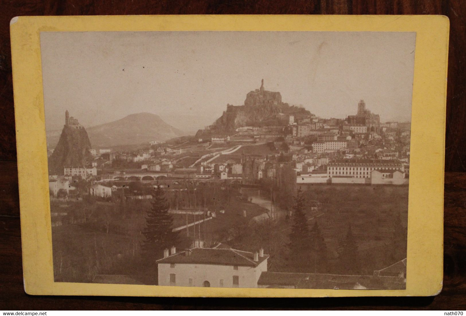 Carte Photo 1880's Le Puy Photographie TIRAGE Sur PAPIER ALBUMINÉ Support CARTON Format Cabinet CDC - Mestieri