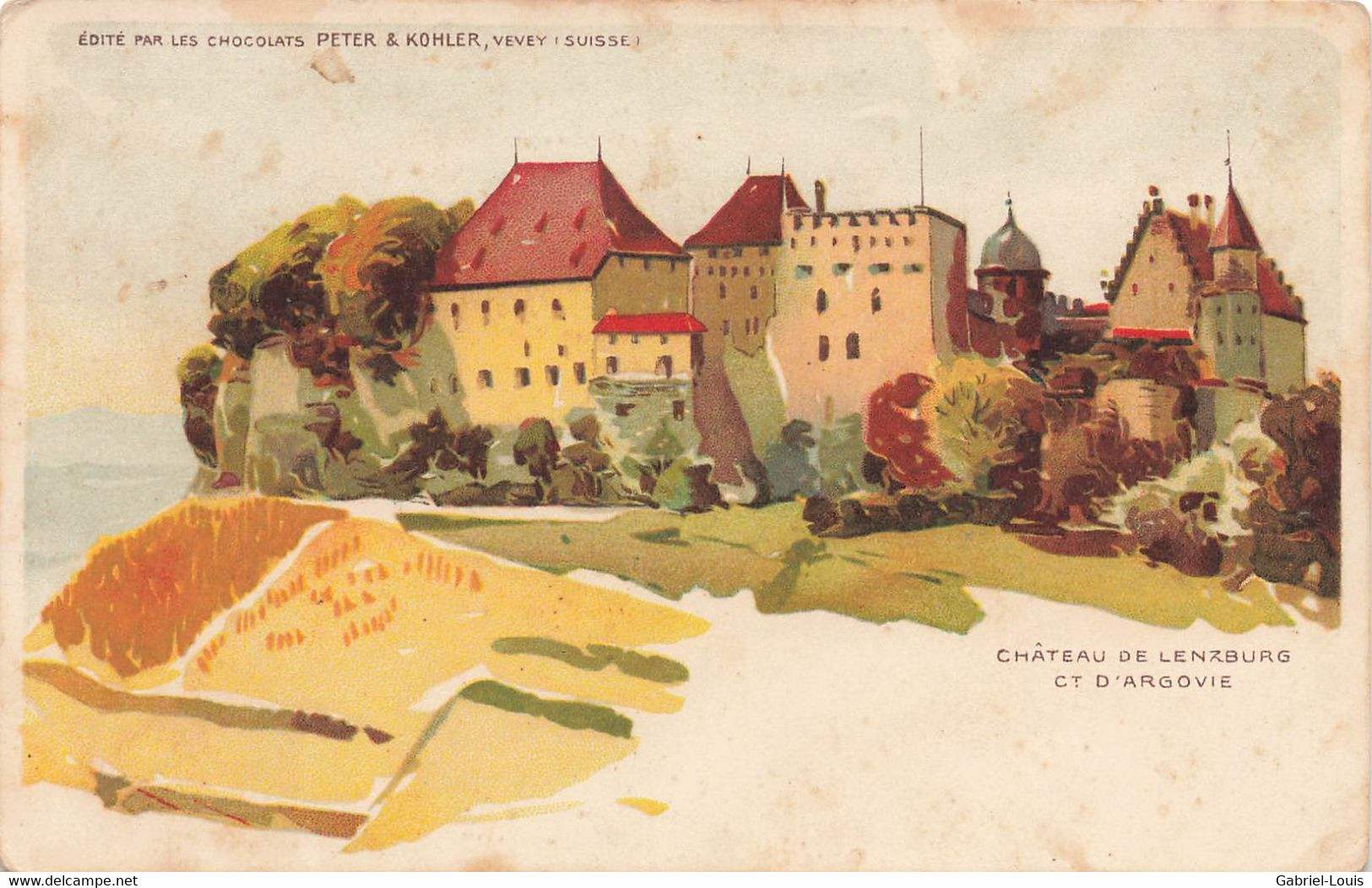 Chateau De Lenzburg  Berne Editions Chocolats Peter Kohler - Lenzburg