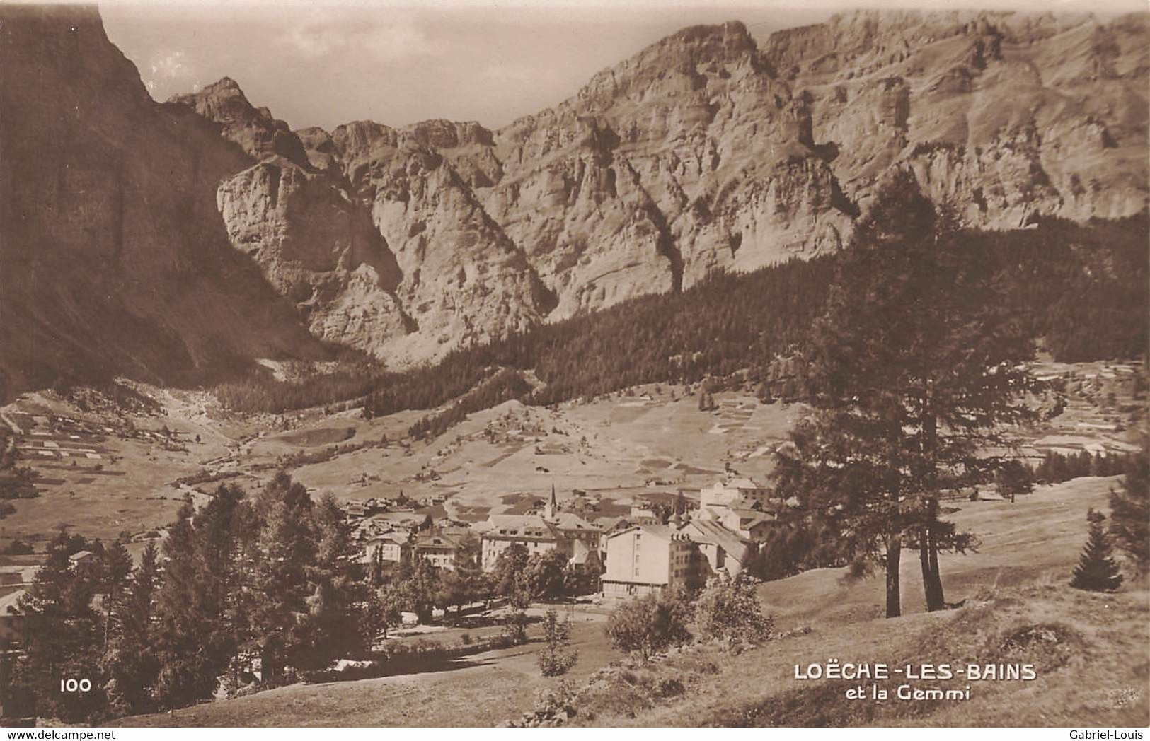 Loèche-les-Bains  - Leukerbad - Louèch-les-Bains Et La Gemmi - Loèche