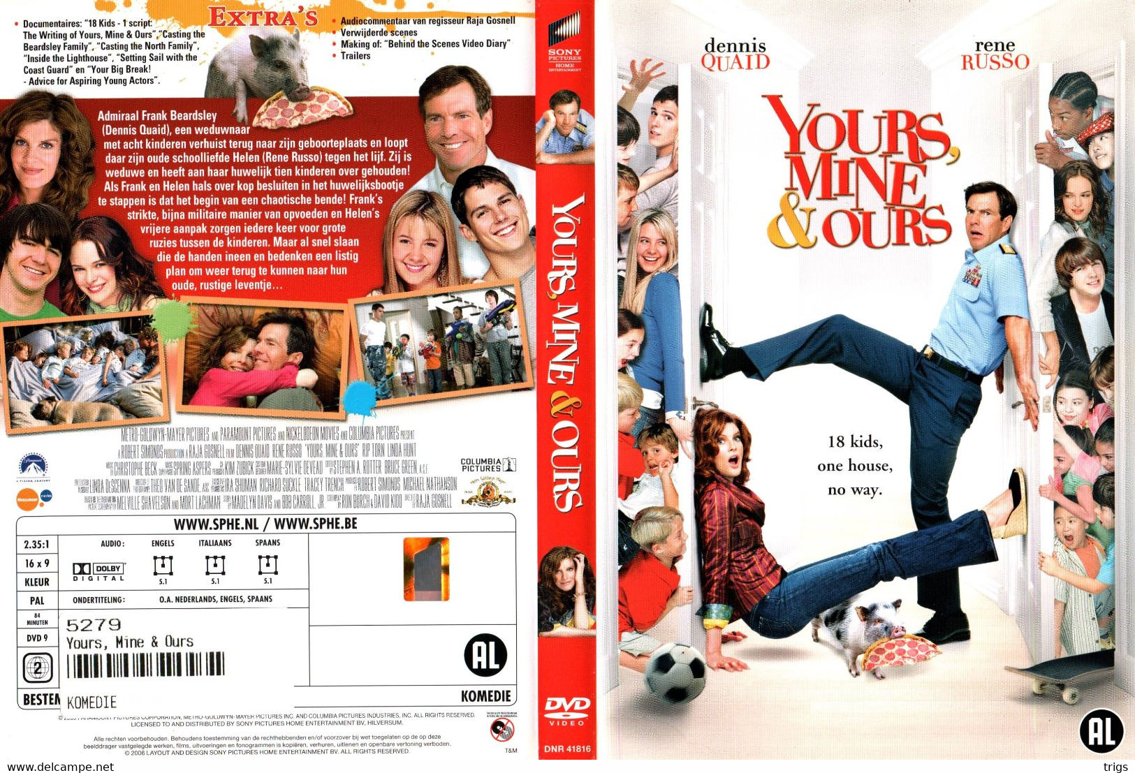 DVD　Comedy　Yours,　Mine　Ours
