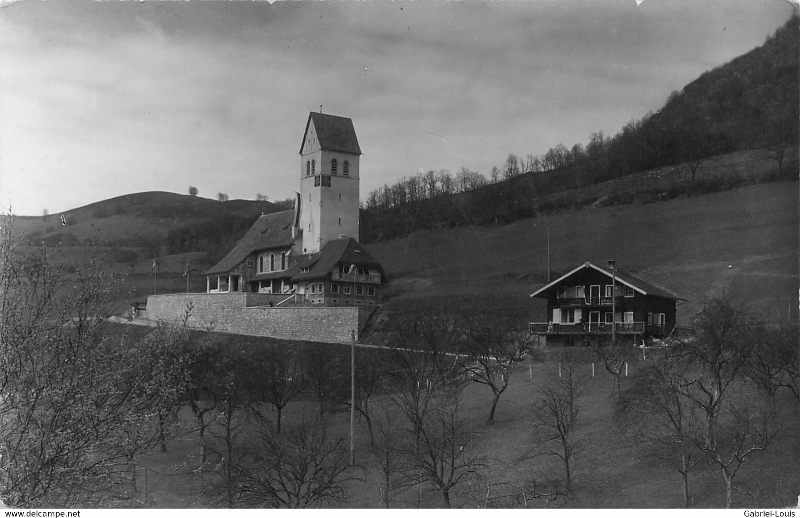 Carte-Photo Schönau Kirchen Evangelische Bergkirche Schönau - Freiburg I. Br.