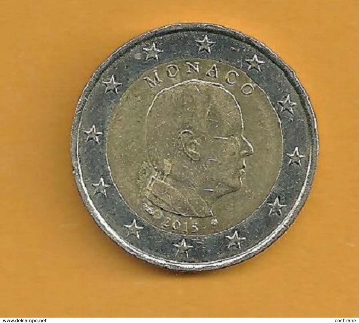 Monaco 2 Euros Année 2015 Bon état - Other & Unclassified