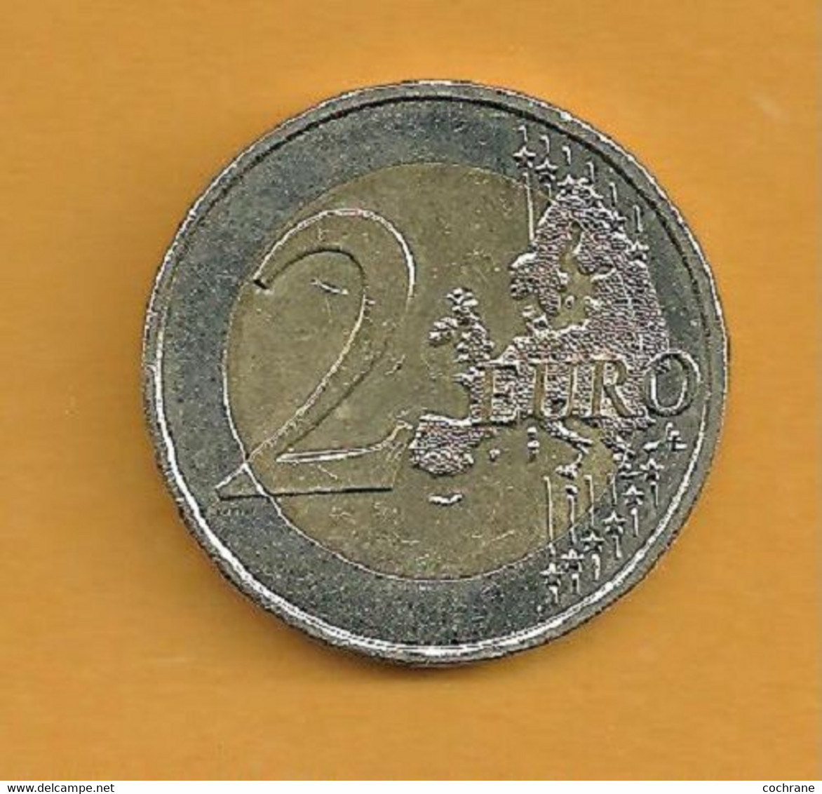 Monaco 2 Euros Année 2015 Bon état - Sonstige & Ohne Zuordnung