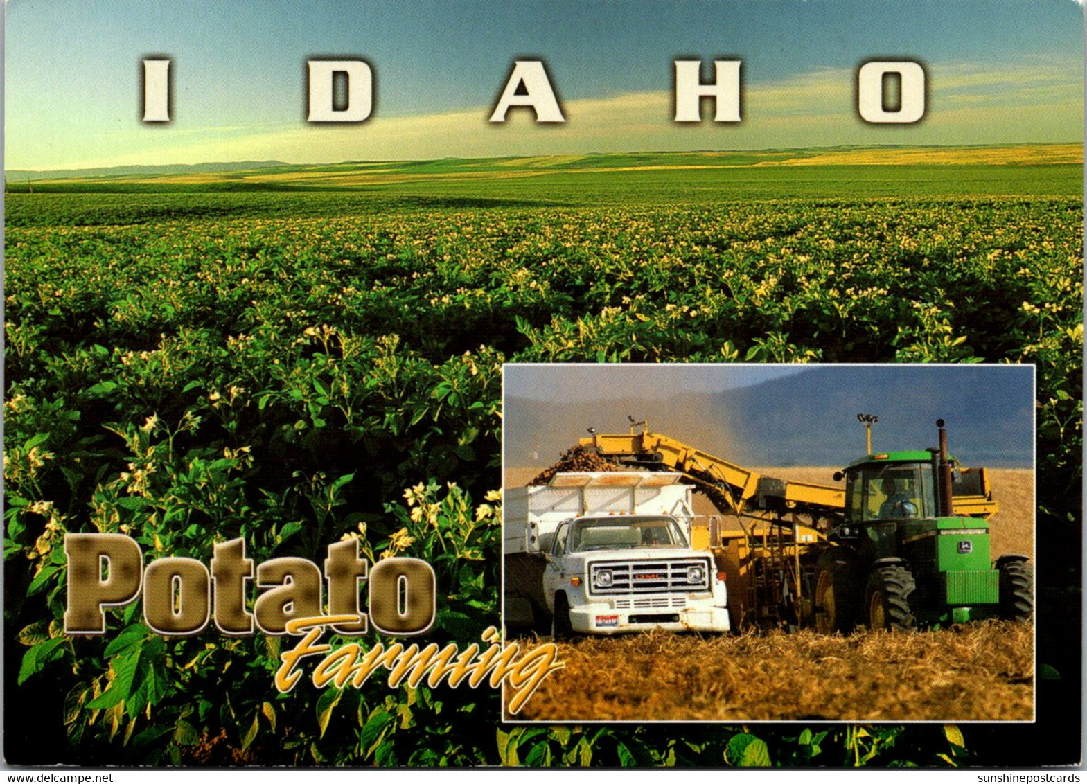 Idaho Potato Farming Scene - Andere & Zonder Classificatie