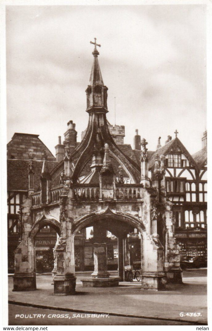 POULTRY CROSS - SALISBURY - F.P. - STORIA POSTALE - Salisbury