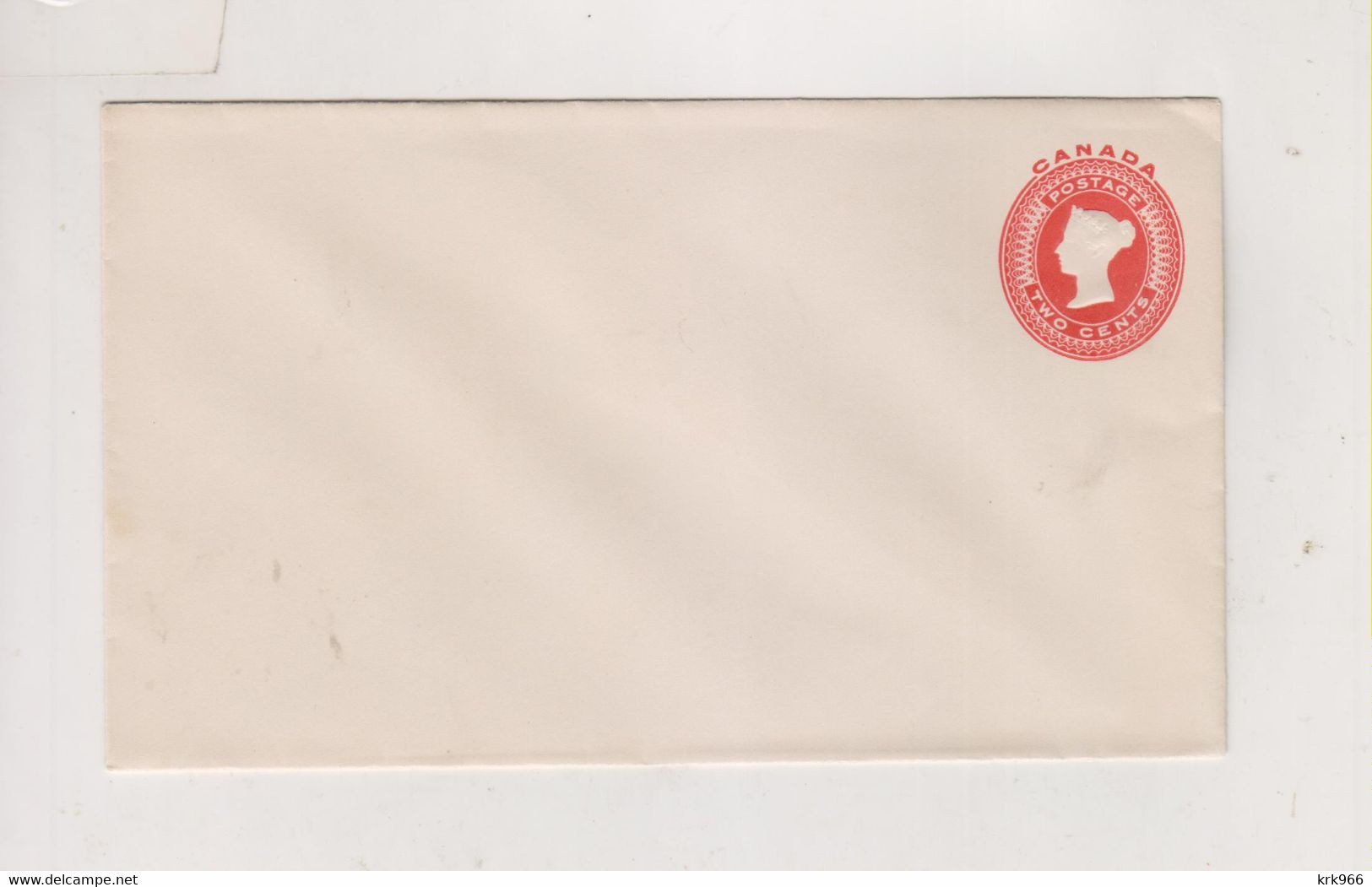 CANADA  Postal Stationery Cover Unused - 1860-1899 Règne De Victoria