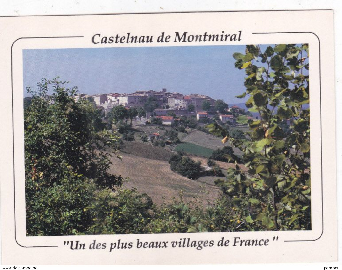 QR - Lote 3 Cartes - CASTELNAU De MONTMIRAL - Cité Médiévale - Castelnau De Montmirail