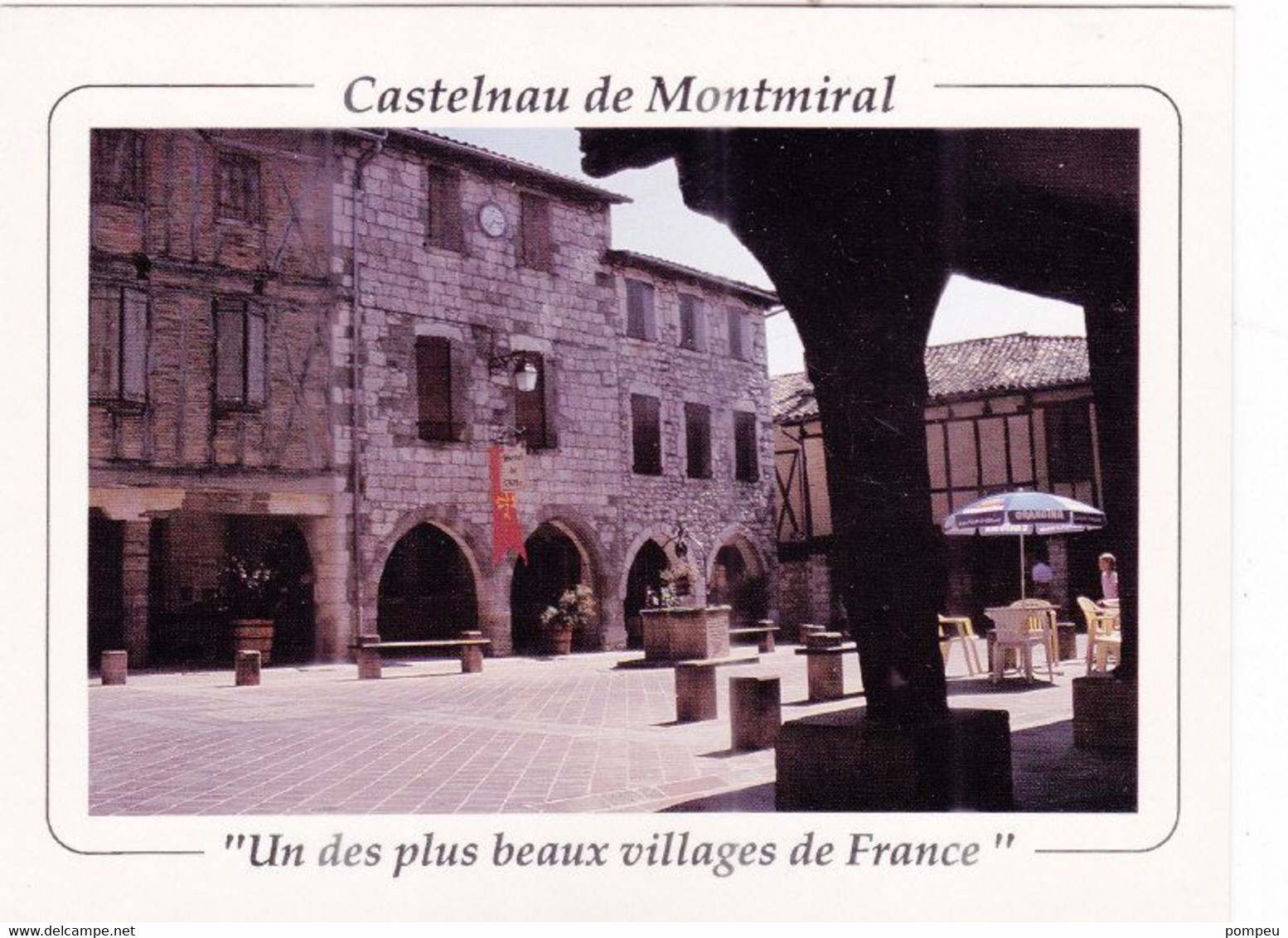 QR - Lote 3 Cartes - CASTELNAU De MONTMIRAL - Cité Médiévale - Castelnau De Montmirail