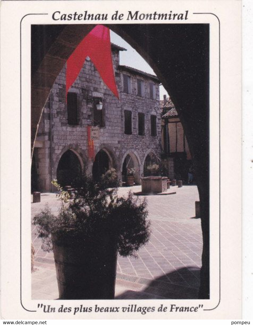 QR - Lote 3 Cartes - CASTELNAU De MONTMIRAL - Cité Médiévale - Castelnau De Montmirail