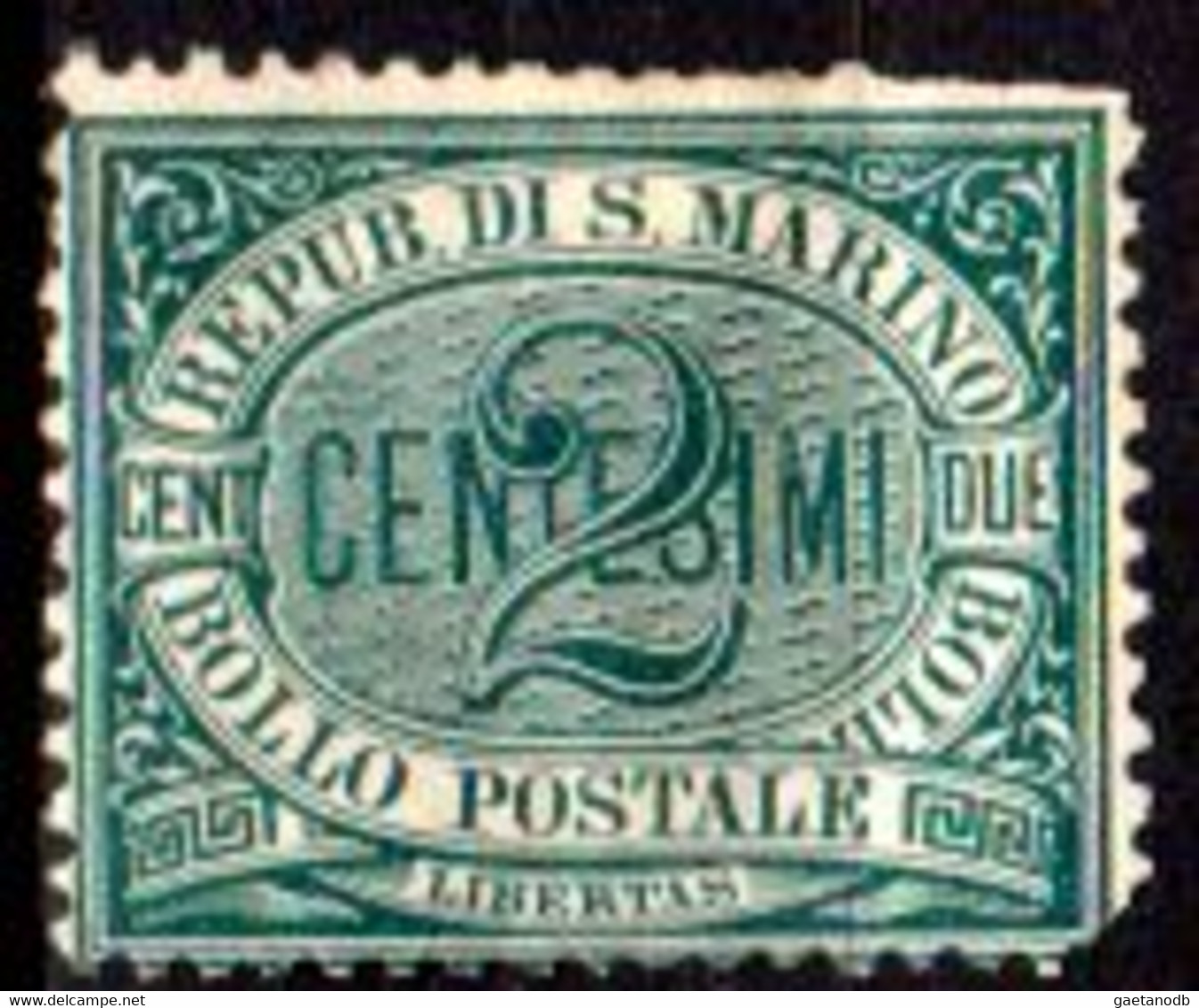 San-Marino-F0171 - Emissione Del 1877.(+) Hinged - Qualità A Vostro Giudizio. - Autres & Non Classés