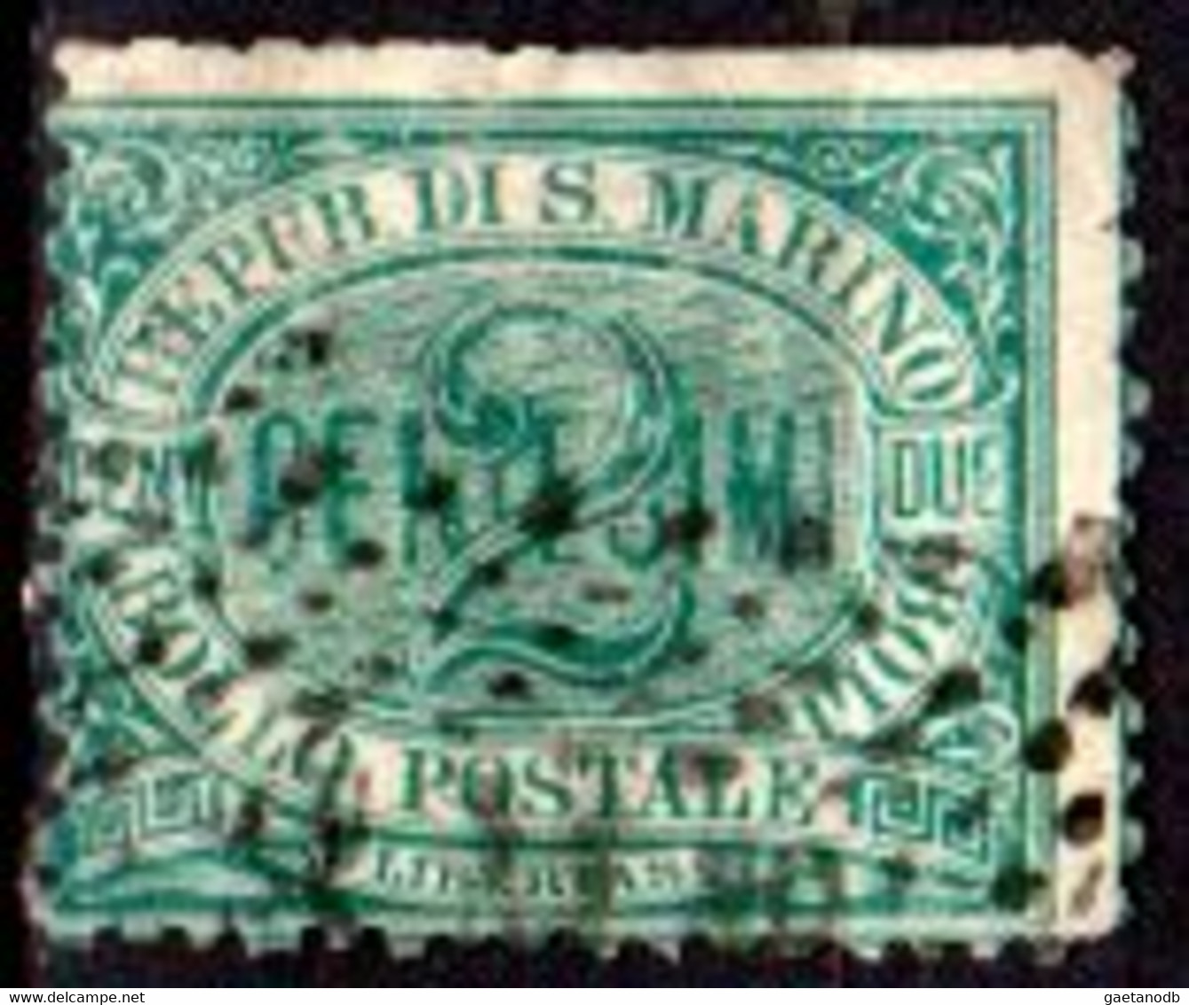 San-Marino-F0173 - Emissione Del 1877 (o) Used - Qualità A Vostro Giudizio. - Altri & Non Classificati