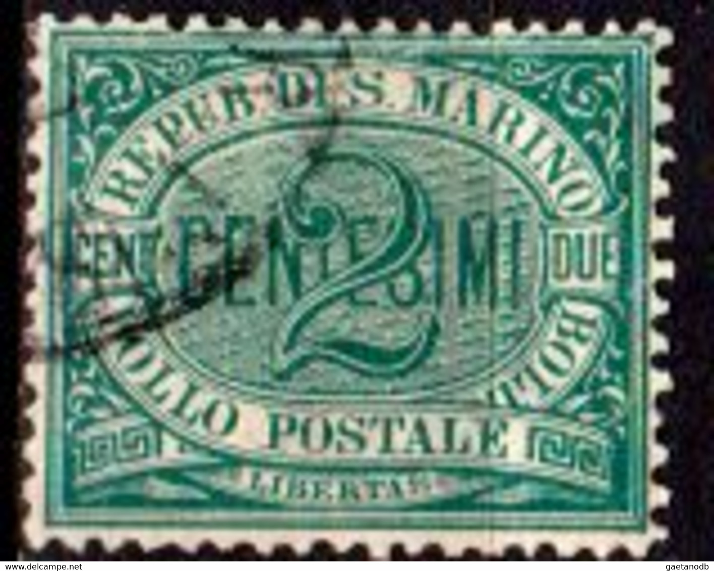 San-Marino-F0174 - Emissione Del 1877 (o) Used - Qualità A Vostro Giudizio. - Autres & Non Classés