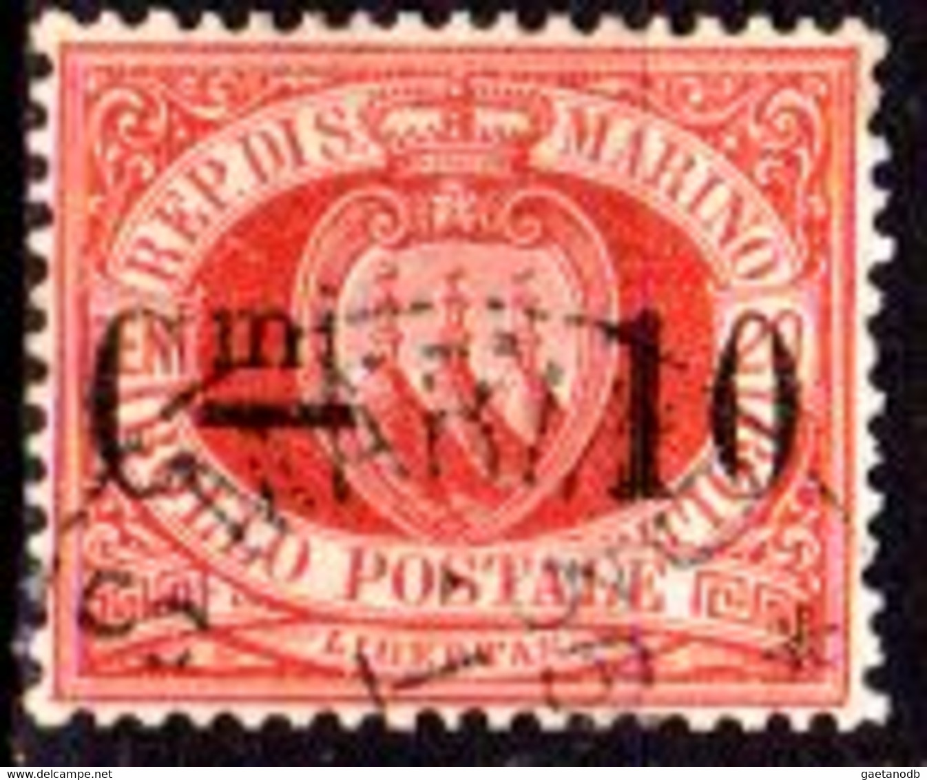 San-Marino-F0177 - Emissione Del 1892 (o) Used - Qualità A Vostro Giudizio. - Autres & Non Classés