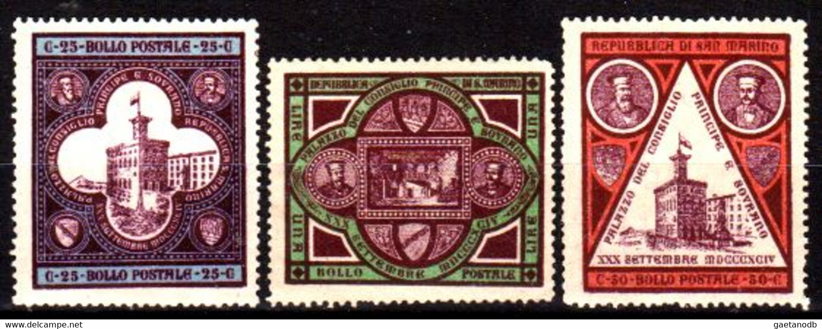 San-Marino-F0186a - Emissione Del 1894 (+++) MNH - Qualità A Vostro Giudizio. - Otros & Sin Clasificación