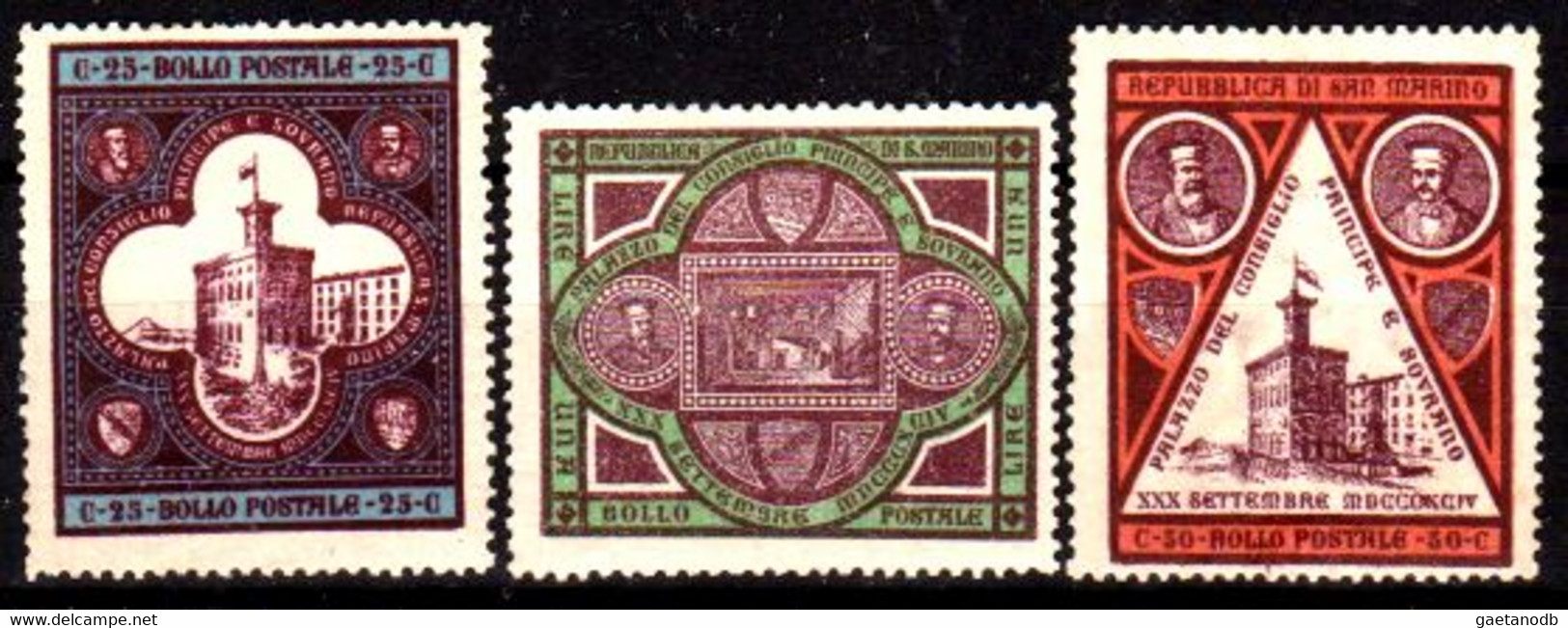 San-Marino-F0186b - Emissione Del 1894 (+++) MNH - Qualità A Vostro Giudizio. - Autres & Non Classés