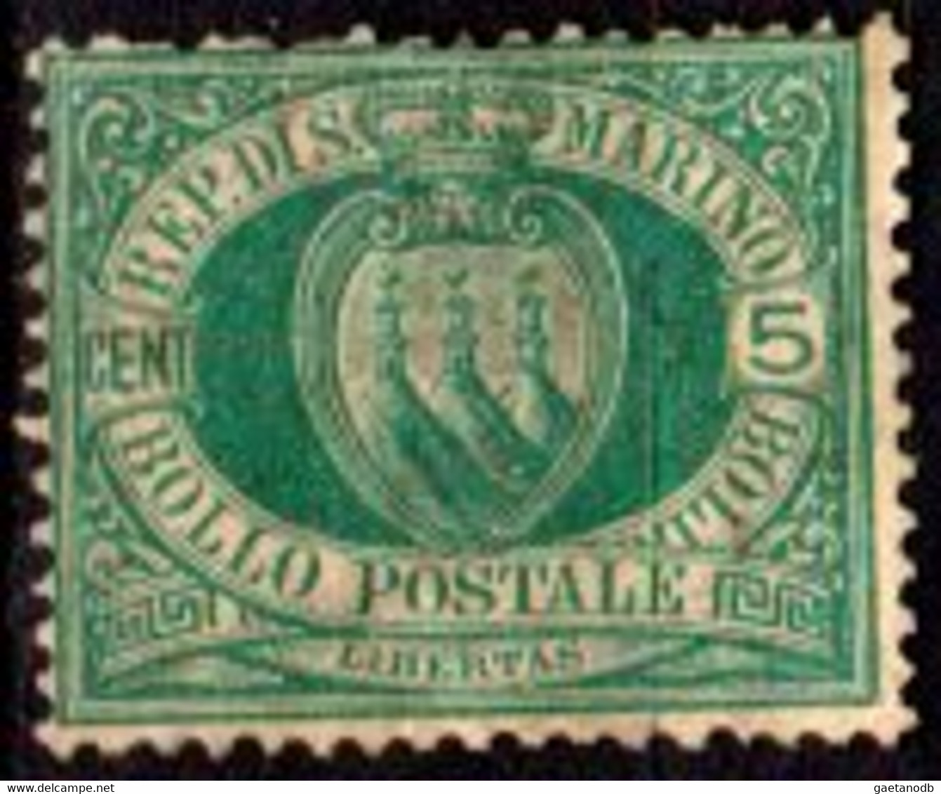 San-Marino-F0188 - Emissione Del 1894-99 (sg) NG - Qualità A Vostro Giudizio. - Sonstige & Ohne Zuordnung