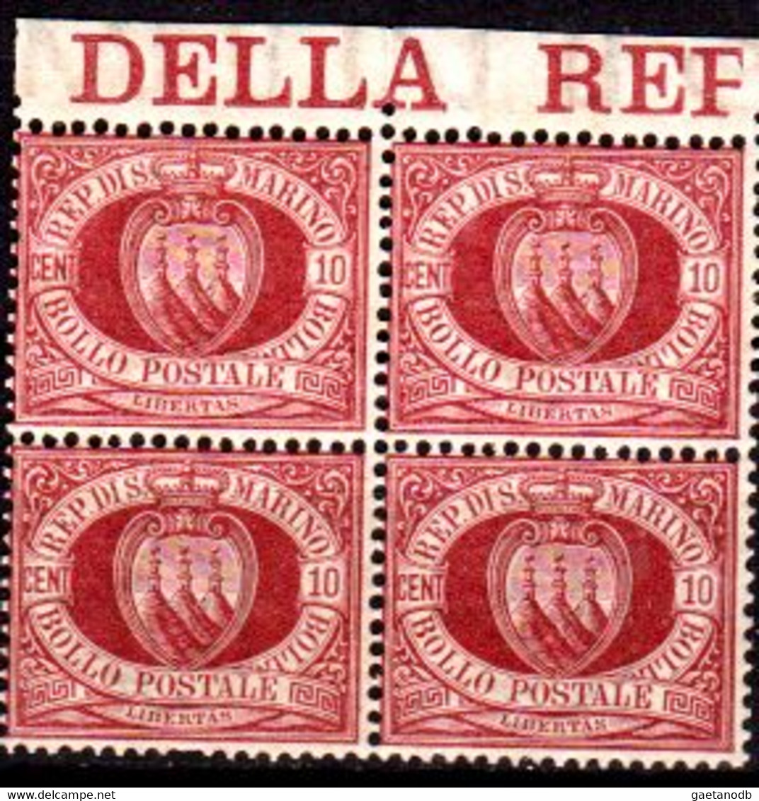 San-Marino-F0189 - Emissione Del 1894-99 (+++) MNH - Qualità A Vostro Giudizio. - Autres & Non Classés