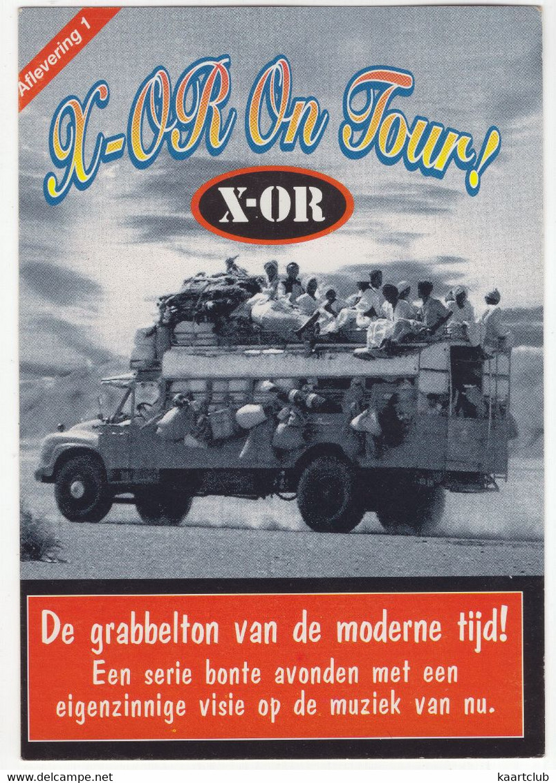 OLDTIMER AUTOBUS/COACH - 'X-OR On Tour! - Korzo Theater, Den Haag - Autobús & Autocar