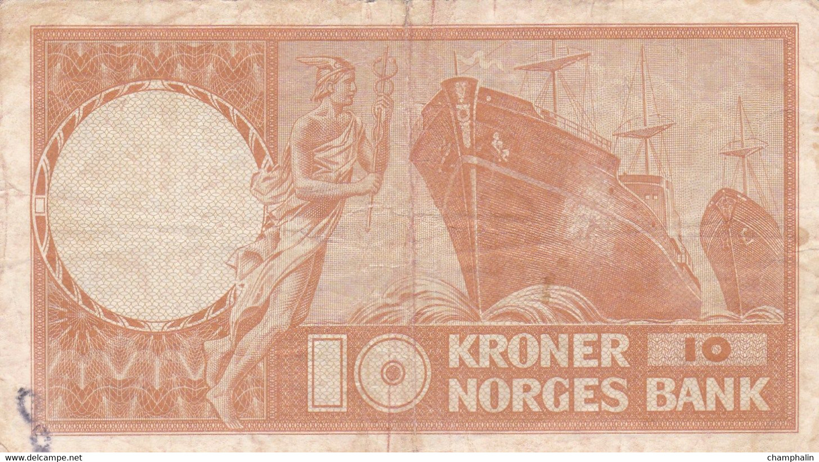 Norvège - Billet De 10 Kroner - C. Michelsen - 1959 - P31c - Norvège