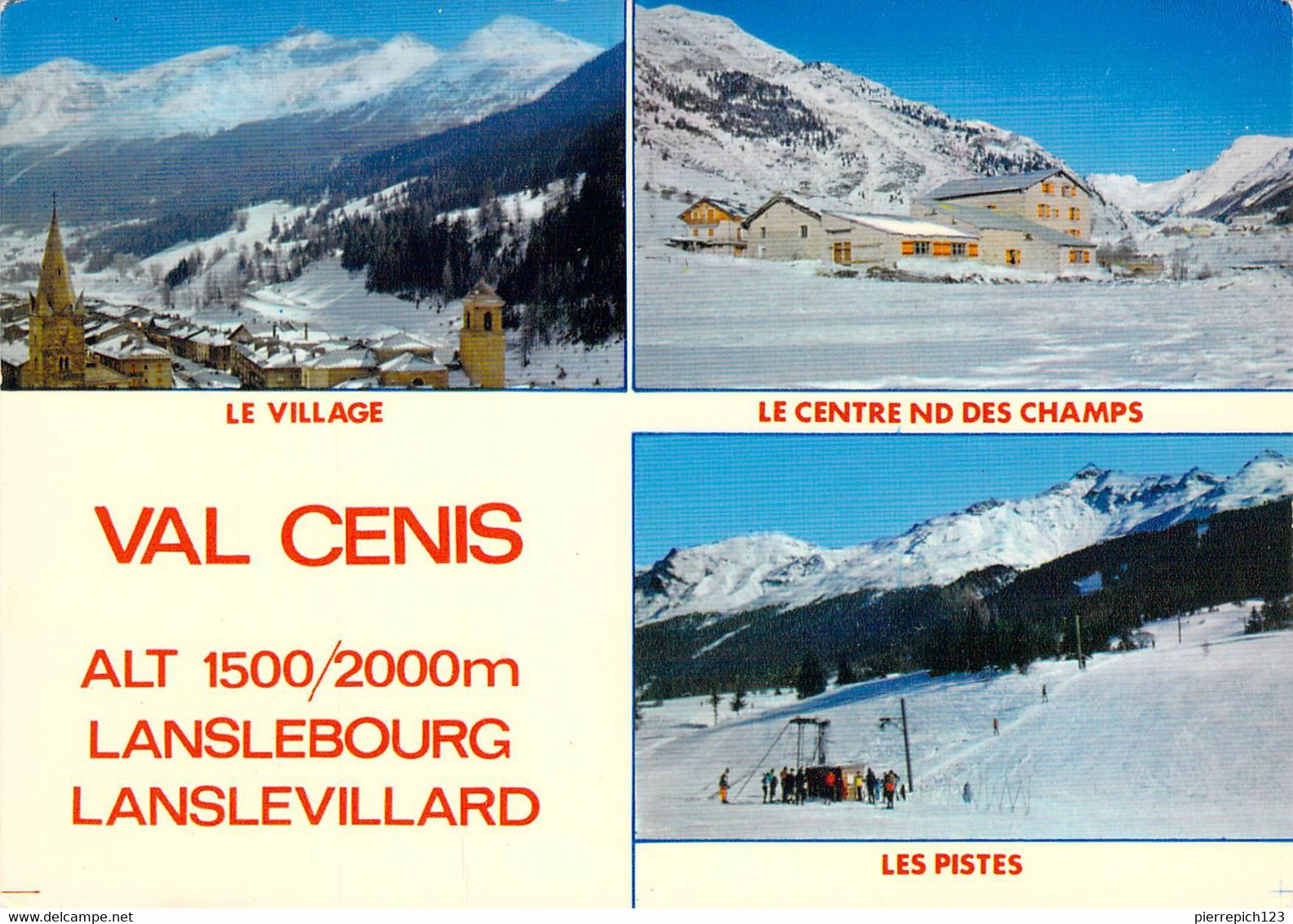 73 - Val Cenis - Lanslebourg - Lanslevillard - Multivues - Val Cenis