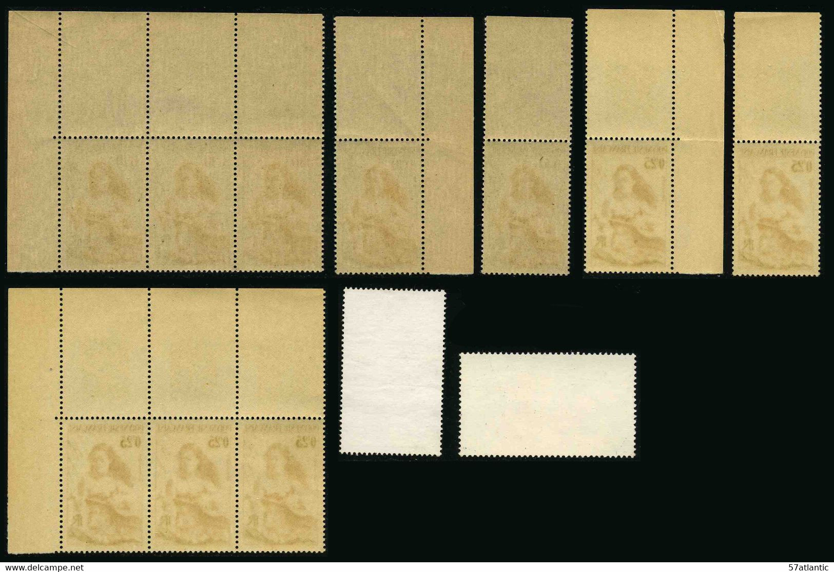 POLYNESIE FRANCAISE - LOT DE 12 TIMBRES NEUFS ** - Lots & Serien