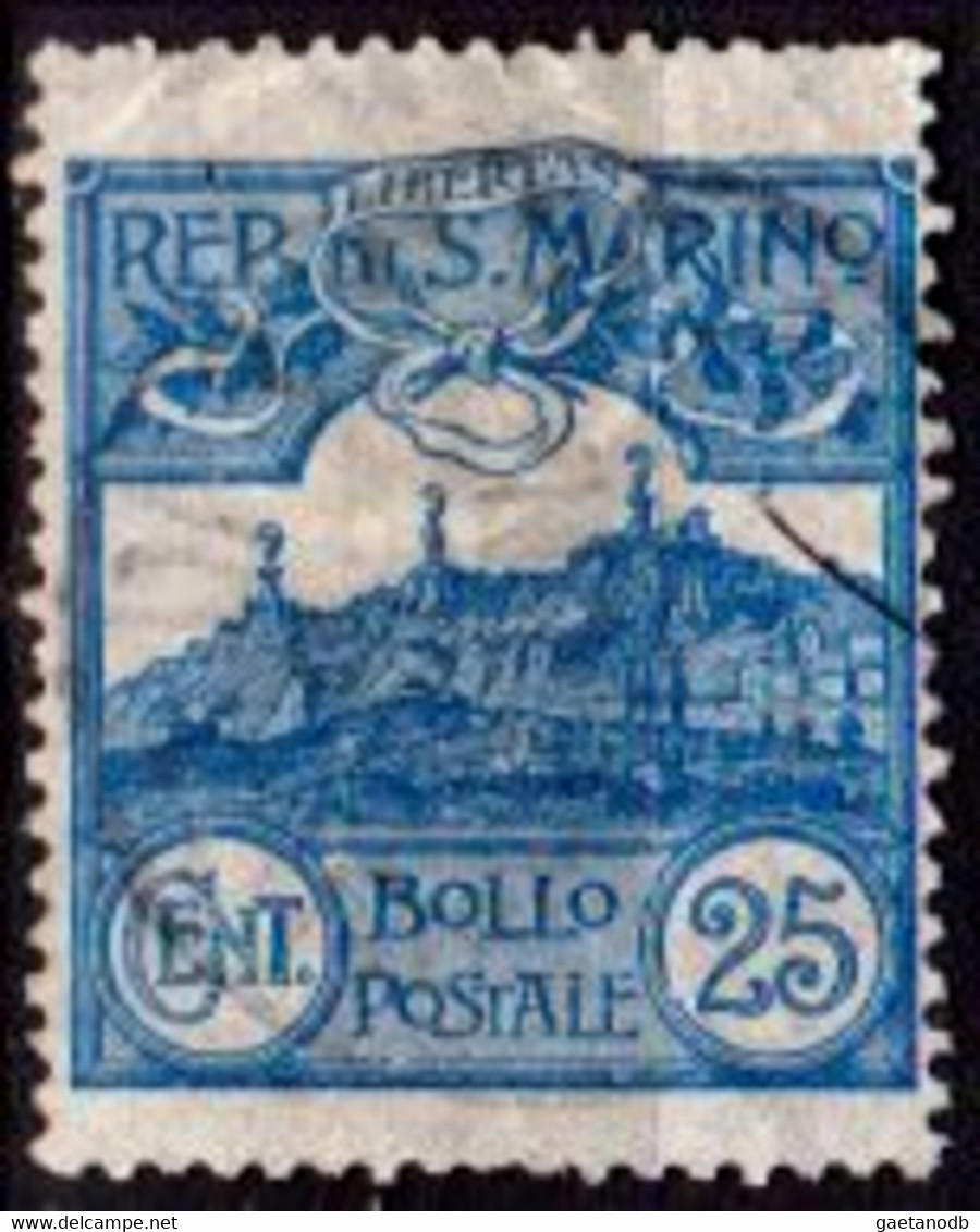 San-Marino-F0200 - Emissione 1903 (o) Used - Qualità A Vostro Giudizio. - Autres & Non Classés