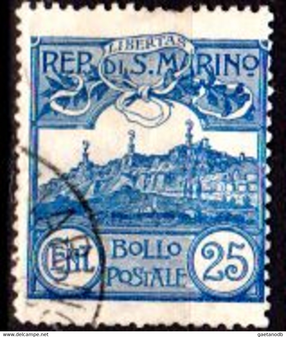 San-Marino-F0201 - Emissione 1903 (o) Used - Qualità A Vostro Giudizio. - Autres & Non Classés