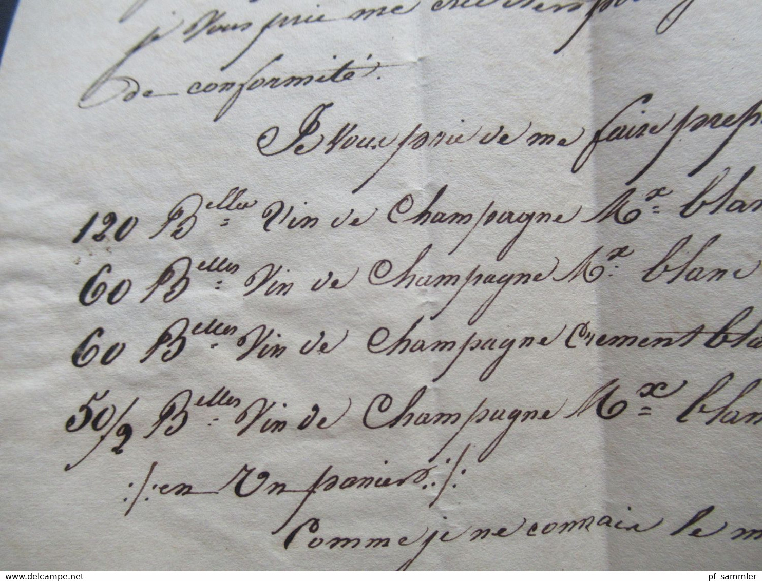 1835 Soignies - Reims rote und schwarze Stempel Ra3 Belgique Par Valenciennes Ziffernstempel 4 Champagner Bestellung