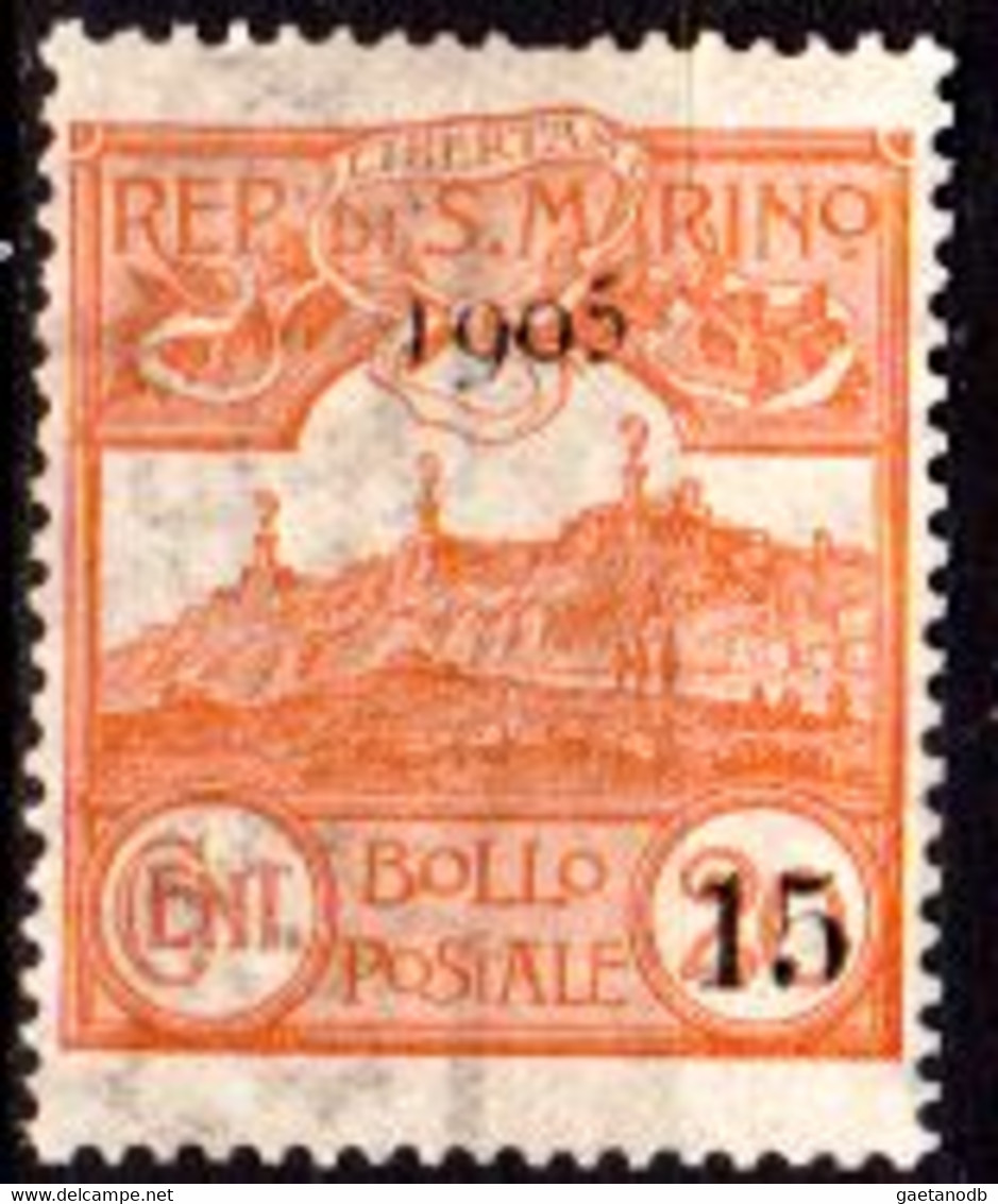 San-Marino-F0207 - Emissione 1905 (++) MNH - Qualità A Vostro Giudizio. - Altri & Non Classificati