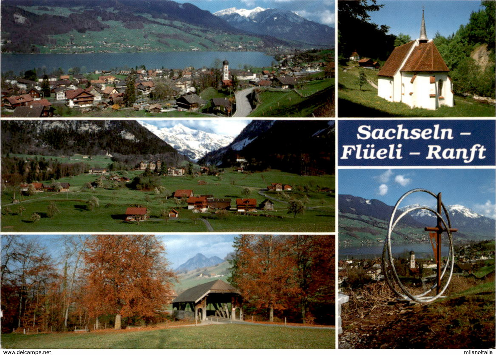 Sachseln - Flüeli-Ranft - 5 Bilder (807) * 13. 10. 1987 - Sachseln