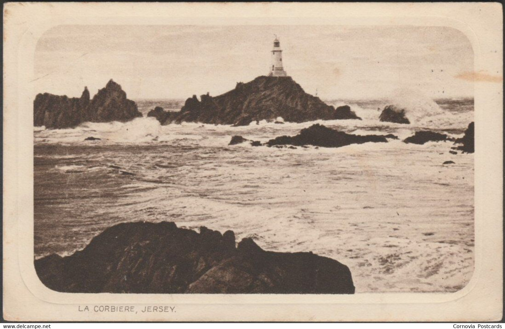 La Corbière, Jersey, 1925 - Milton Postcard - La Corbiere