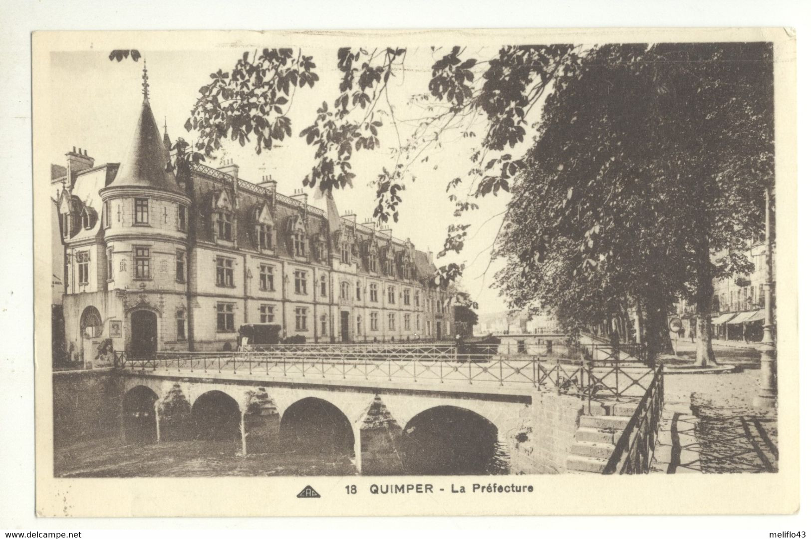 29/CPA - Quimper - La Préfecture - Quimper