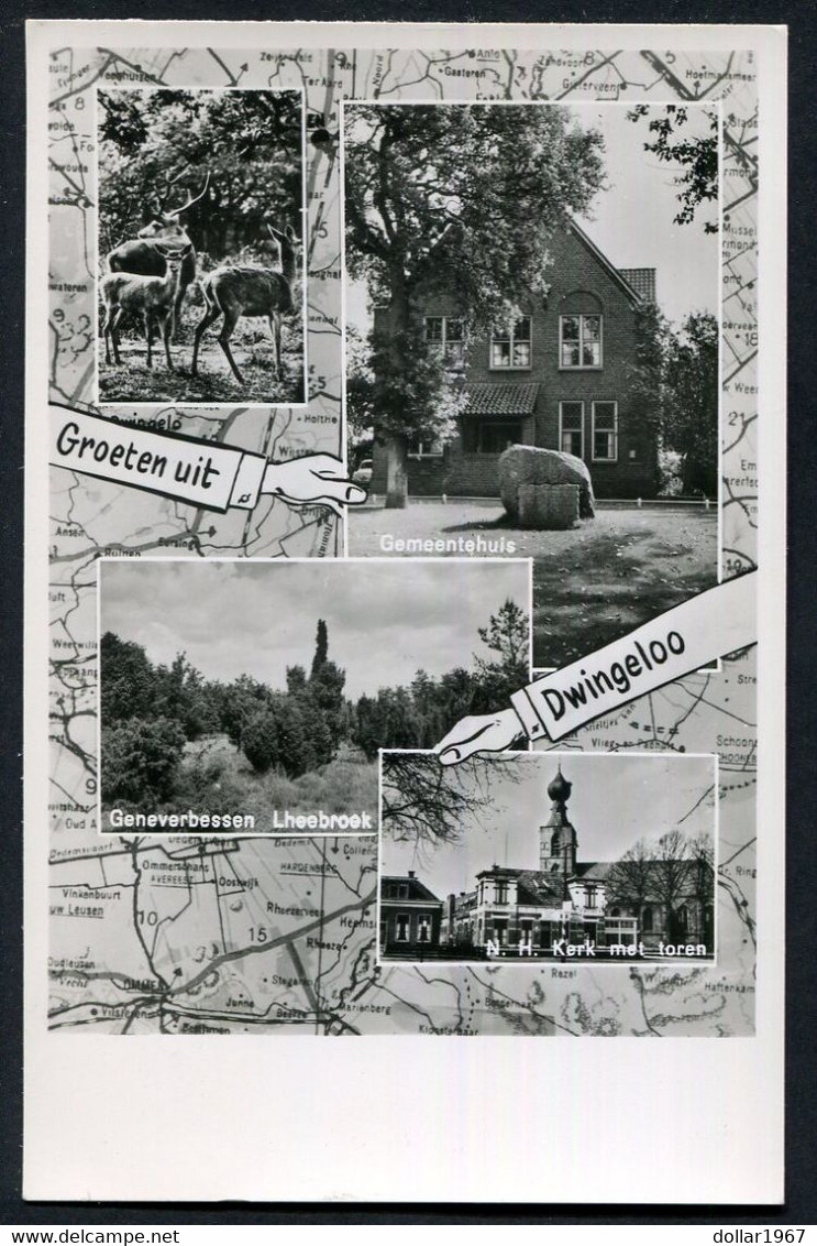 Groeten Uit Dwingeloo ( 6-7-1961 )    - 2 Scans For Condition. (Originalscan !!) - Dwingeloo